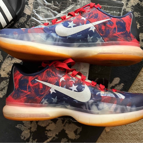 Nike Kobe 10 Independence Day USA 705317-604 Mens Sneakers Shoes Size US 10 main image 6